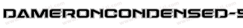 DameronCondensed-5ZY8字体转换