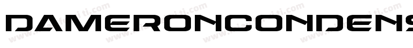 DameronCondensed-5ZY8字体转换
