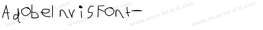 AdobelnvisFont字体转换