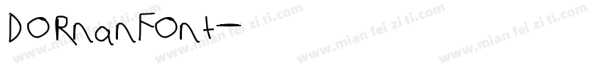 DornanFont字体转换