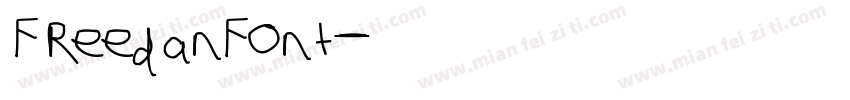 FreedanFont字体转换