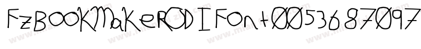 FzBookMakerODIFont00536870973字体转换