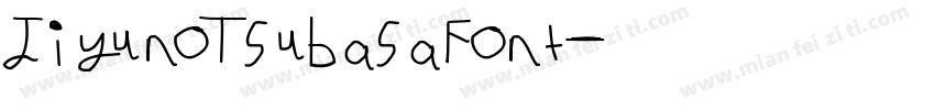 JiyunoTsubasaFont字体转换