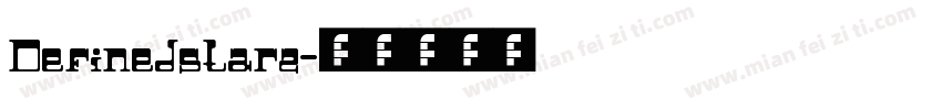 Definedstarz字体转换