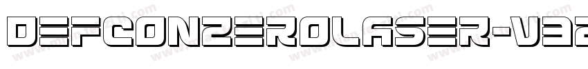 DefconZeroLaser-V3Zx字体转换