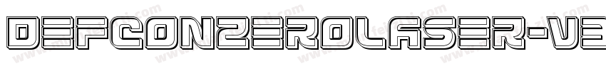 DefconZeroLaser-V3Zx字体转换