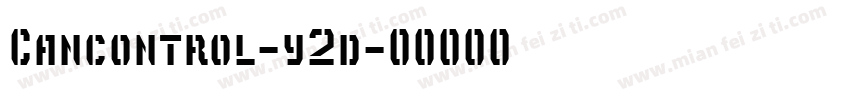 Cancontrol-y2d字体转换