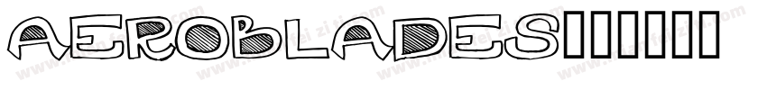 Aeroblades字体转换