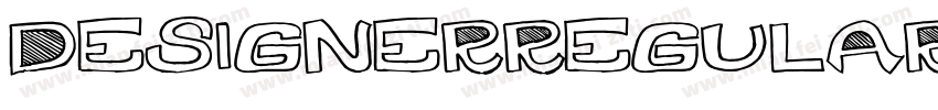 DESIGNERREGULAR-GBPC字体转换