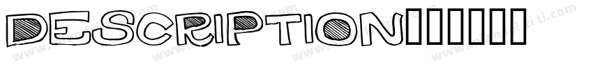 Description字体转换