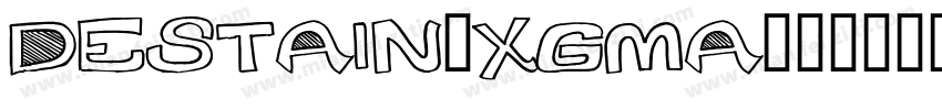 Destain-Xgma字体转换