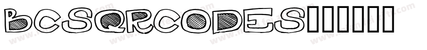 bcsqrcodes字体转换
