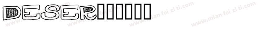 deser字体转换