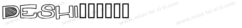 deshi字体转换