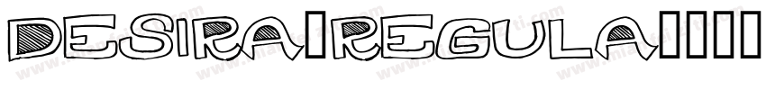 desira-regula字体转换