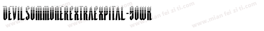 DevilSummonerExtraExpItal-9OWK字体转换