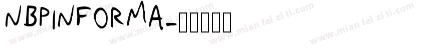 NBPINFORMA字体转换