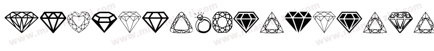 DiamondsAreForever-1ZKj字体转换