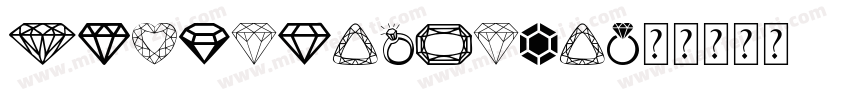 DiamondsBold字体转换