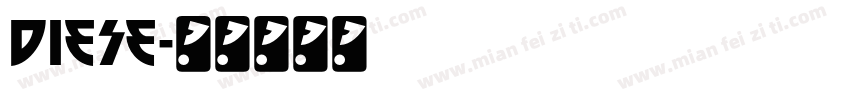 Diese字体转换