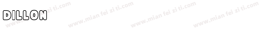 Dillon字体转换