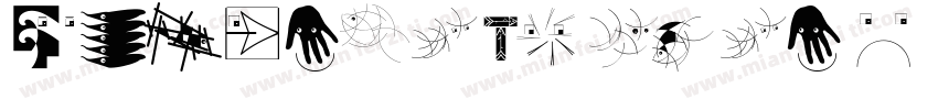 akzidentround字体转换