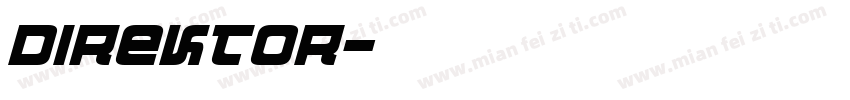 Direktor字体转换