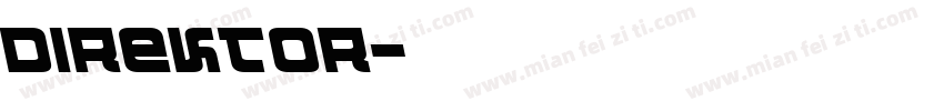 Direktor字体转换