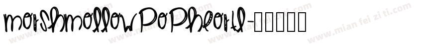 MorshMollowPopHeortL字体转换