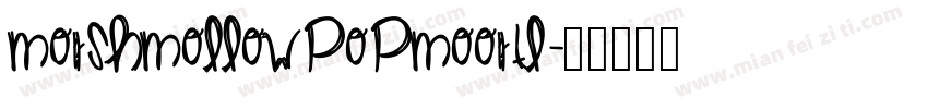 MorshMollowPopMoortL字体转换