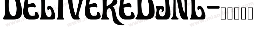 DeliveredJNL字体转换