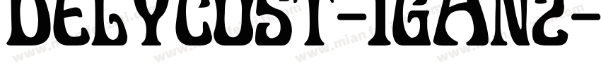 Delycost-1Gan2字体转换