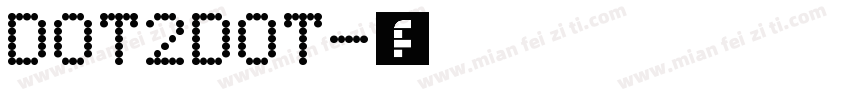 DOT2DOT字体转换