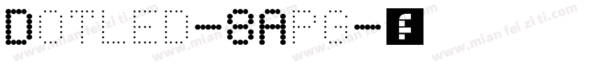 Dotled-8Apg字体转换
