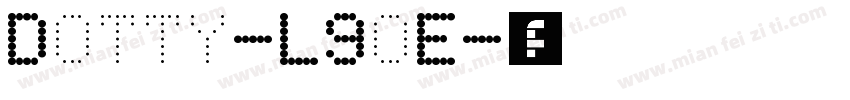 Dotty-L9oE字体转换