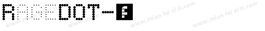 RageDOT字体转换