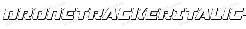 DroneTrackerItalic-KzpA字体转换
