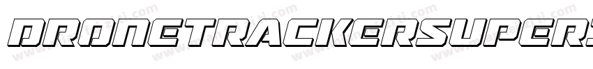 DroneTrackerSuperItalic-XwMj字体转换