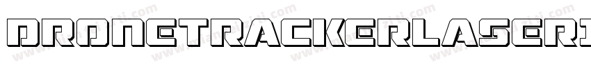 DroneTrackerLaserItalic-v6G7字体转换