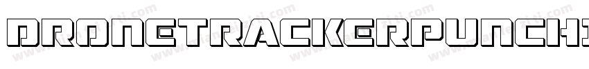 DroneTrackerPunchItalic-PBlx字体转换