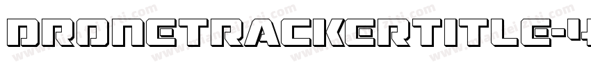 DroneTrackerTitle-4PYx字体转换