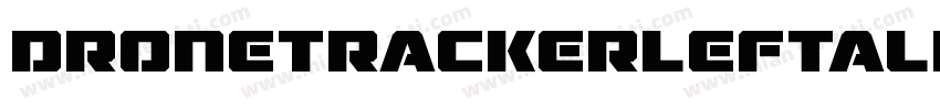 DroneTrackerLeftalic-w6W8字体转换