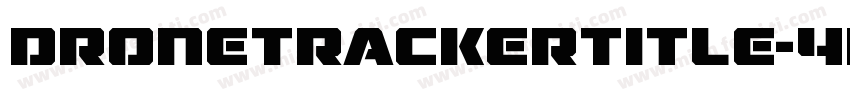 DroneTrackerTitle-4PYx字体转换