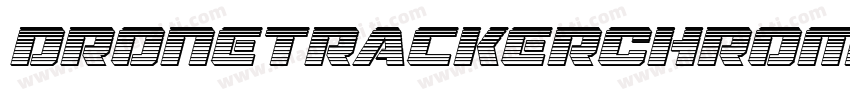 DroneTrackerChromeItalic-29B3字体转换