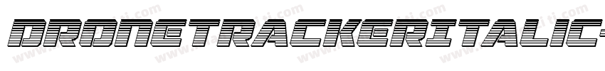 DroneTrackerItalic-KzpA字体转换
