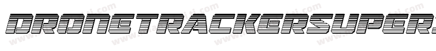DroneTrackerSuperItalic-XwMj字体转换