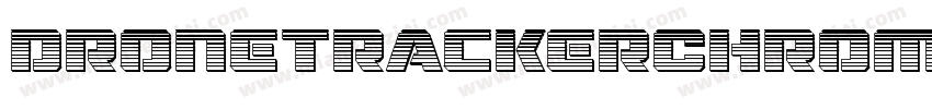DroneTrackerChromeItalic-29B3字体转换