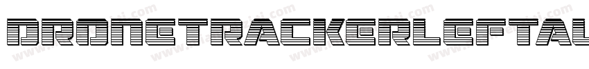 DroneTrackerLeftalic-w6W8字体转换
