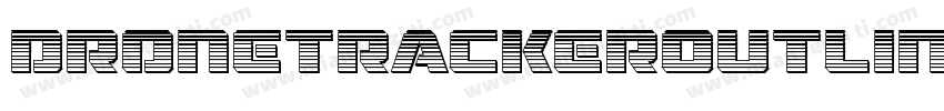 DroneTrackerOutline-7gKR字体转换