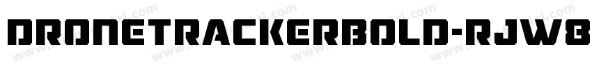 DroneTrackerBold-rjW8字体转换